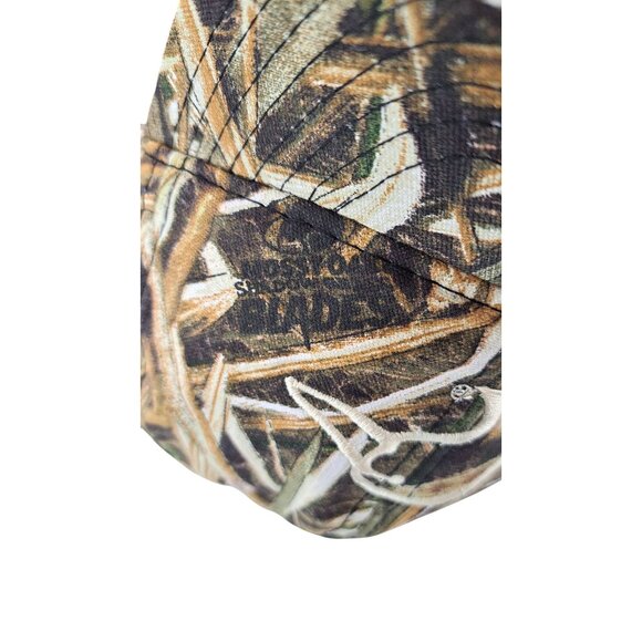 Ducks Unlimited Cap Hat Mossy Oak Camo Shadow Grass Adjust Strapback Embroidered - Picture 6 of 8